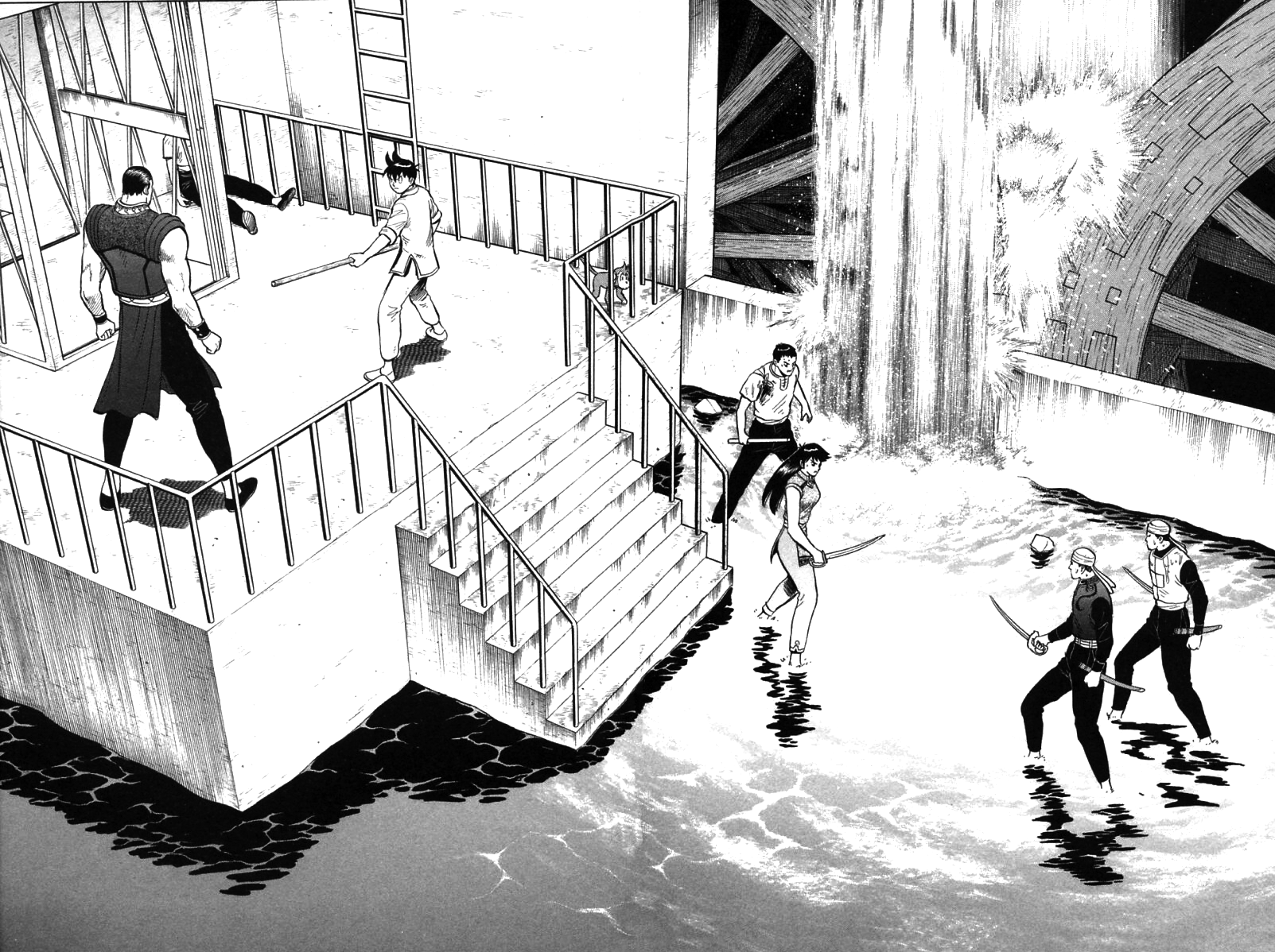 Shin Tekken Chinmi Chapter 41 page 53 - Chapter 41: Collapse!!