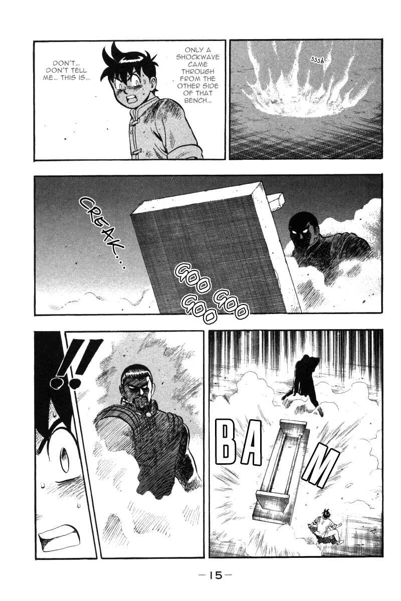 Shin Tekken Chinmi Chapter 47 page 15 - Chapter 47: Tsuuhaiken Explosion