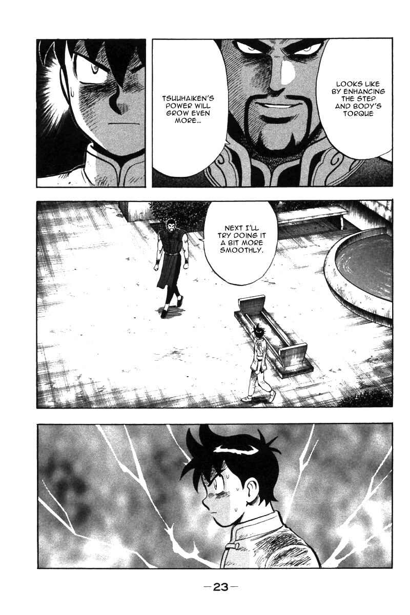 Shin Tekken Chinmi Chapter 47 page 23 - Chapter 47: Tsuuhaiken Explosion