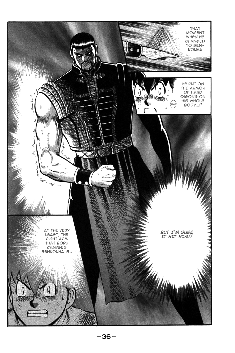 Shin Tekken Chinmi Chapter 47 page 35 - Chapter 47: Tsuuhaiken Explosion