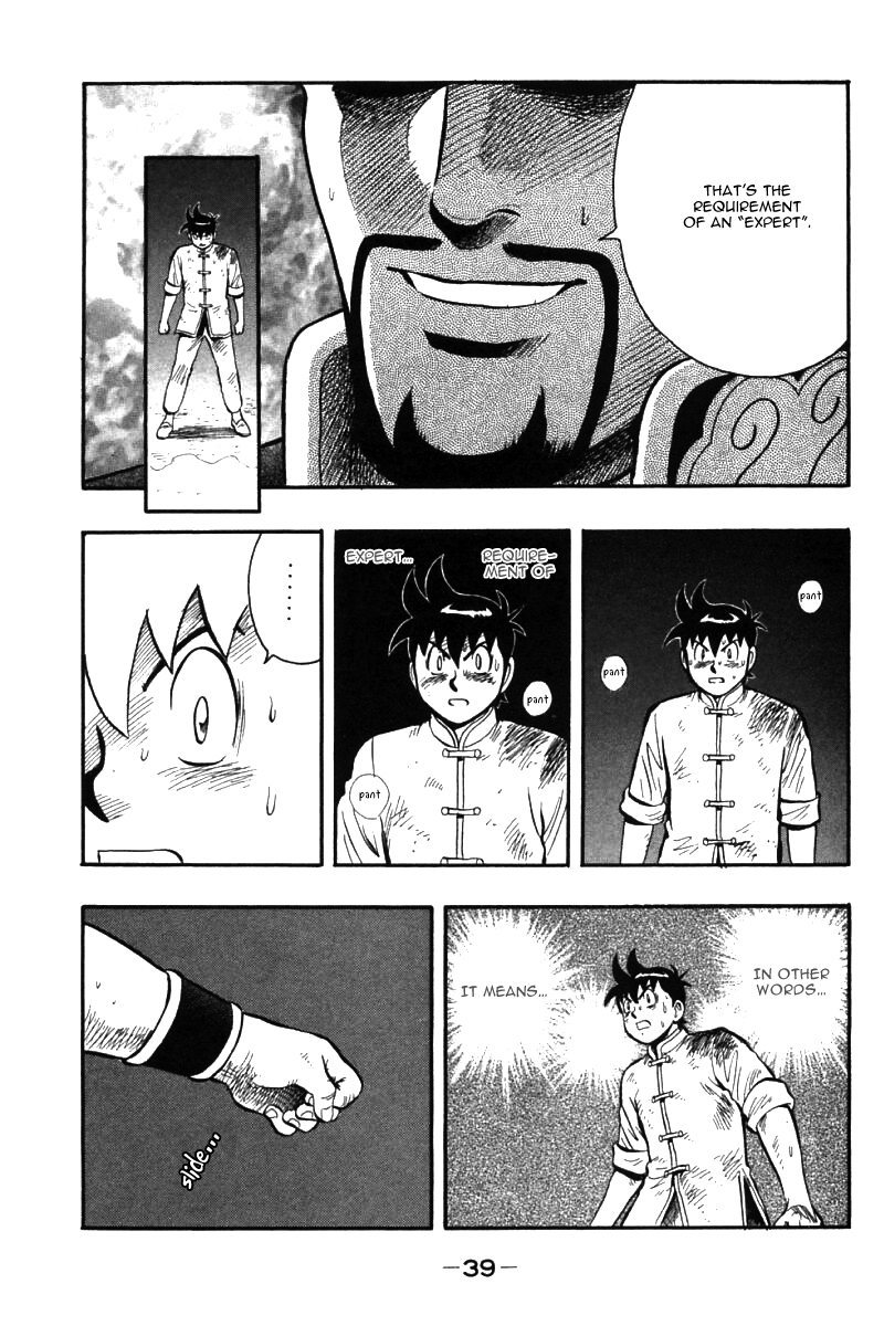 Shin Tekken Chinmi Chapter 47 page 38 - Chapter 47: Tsuuhaiken Explosion