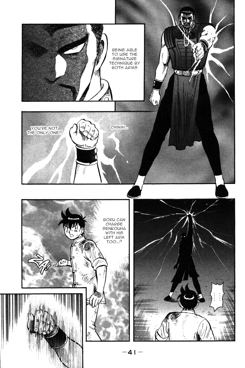 Shin Tekken Chinmi Chapter 47 page 40 - Chapter 47: Tsuuhaiken Explosion