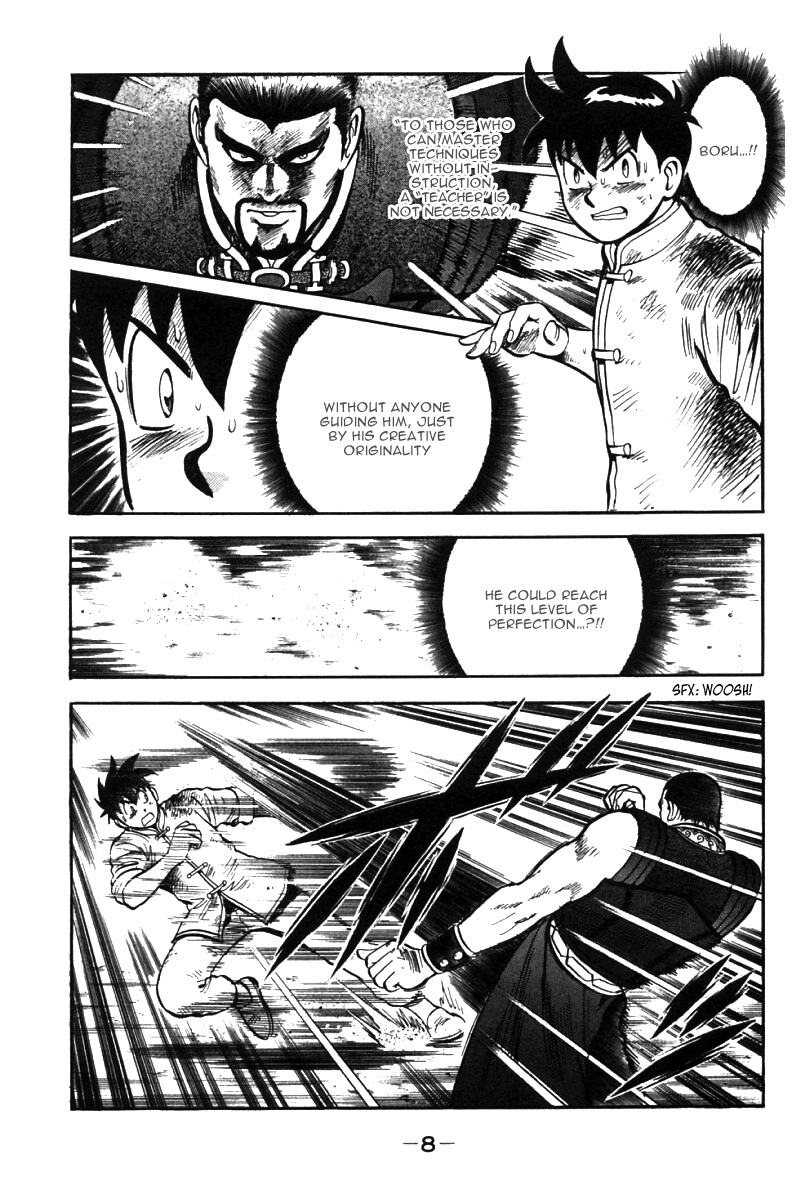 Shin Tekken Chinmi Chapter 47 page 8 - Chapter 47: Tsuuhaiken Explosion