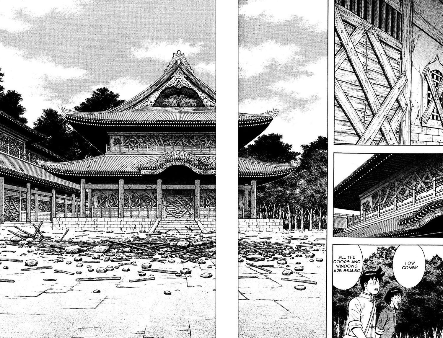 Shin Tekken Chinmi Chapter 5 page 22 - Chapter 5: Going to the Koin Temple