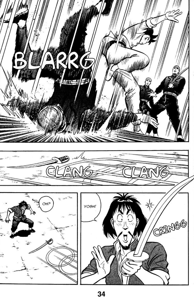 Shin Tekken Chinmi Chapter 5 page 34 - Chapter 5: Going to the Koin Temple