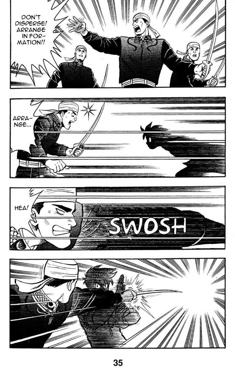 Shin Tekken Chinmi Chapter 5 page 35 - Chapter 5: Going to the Koin Temple