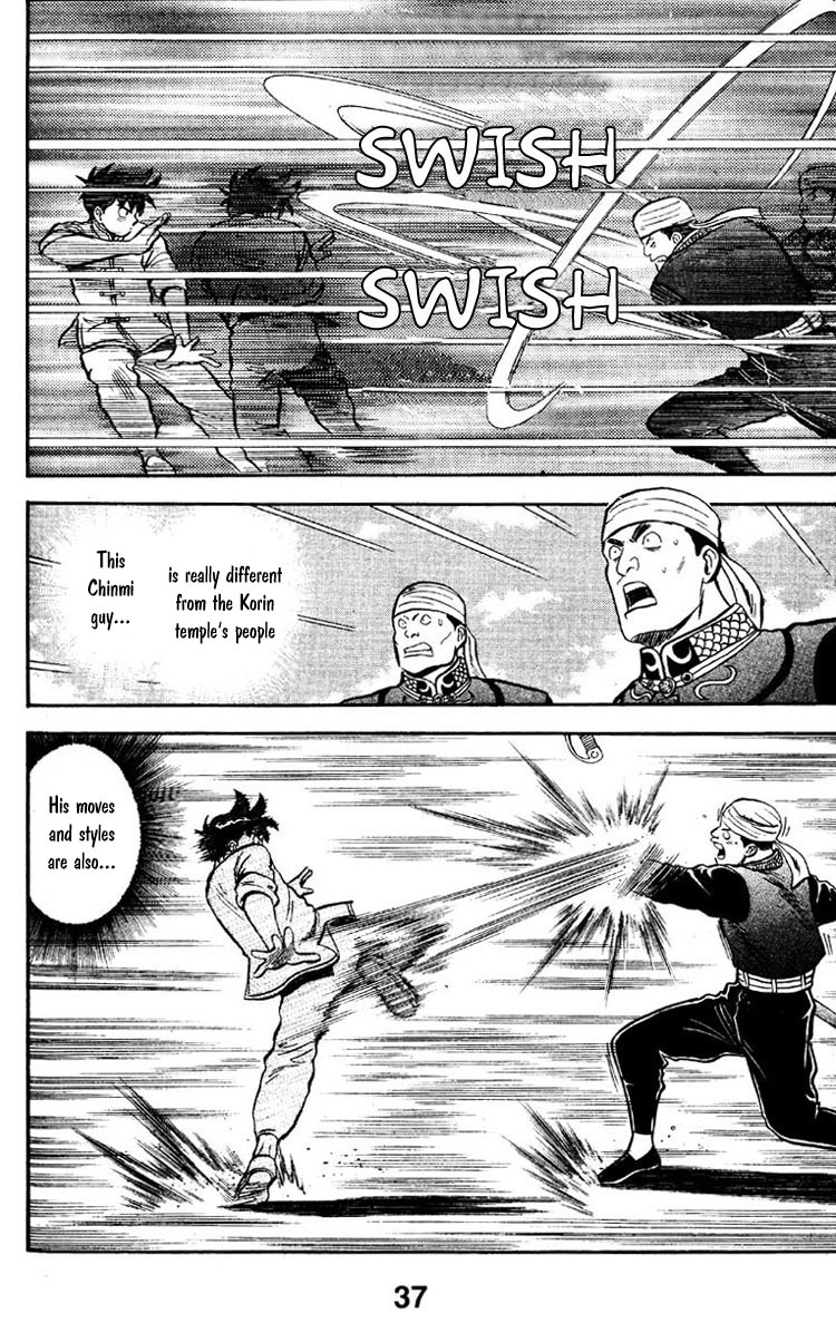 Shin Tekken Chinmi Chapter 5 page 37 - Chapter 5: Going to the Koin Temple
