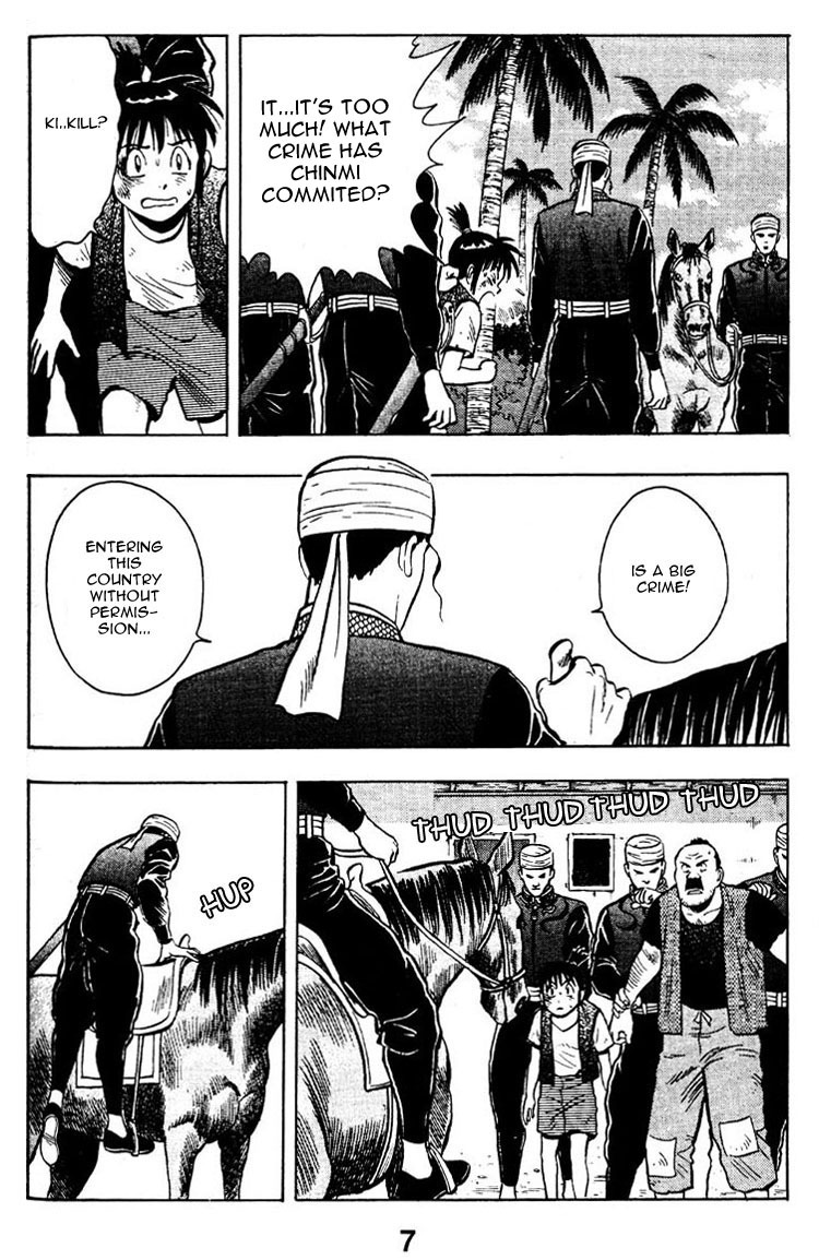 Shin Tekken Chinmi Chapter 5 page 9 - Chapter 5: Going to the Koin Temple