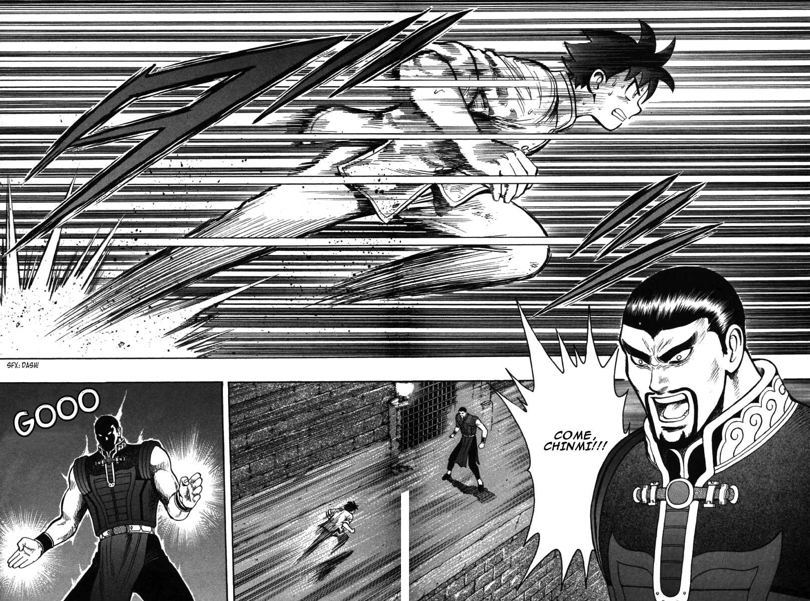 Shin Tekken Chinmi Chapter 50 page 14 - Chapter 50: Thunder God, Start!