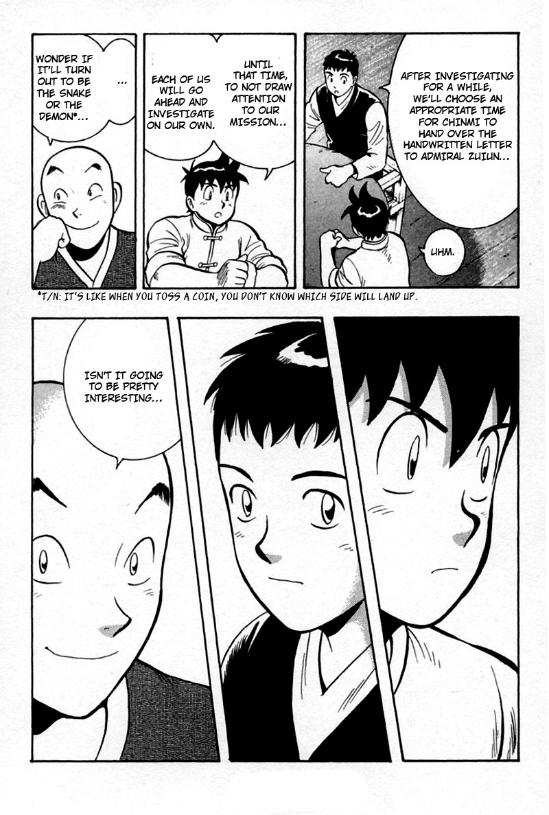 Shin Tekken Chinmi Chapter 56 page 29 - Chapter 56: To Gunsen Island
