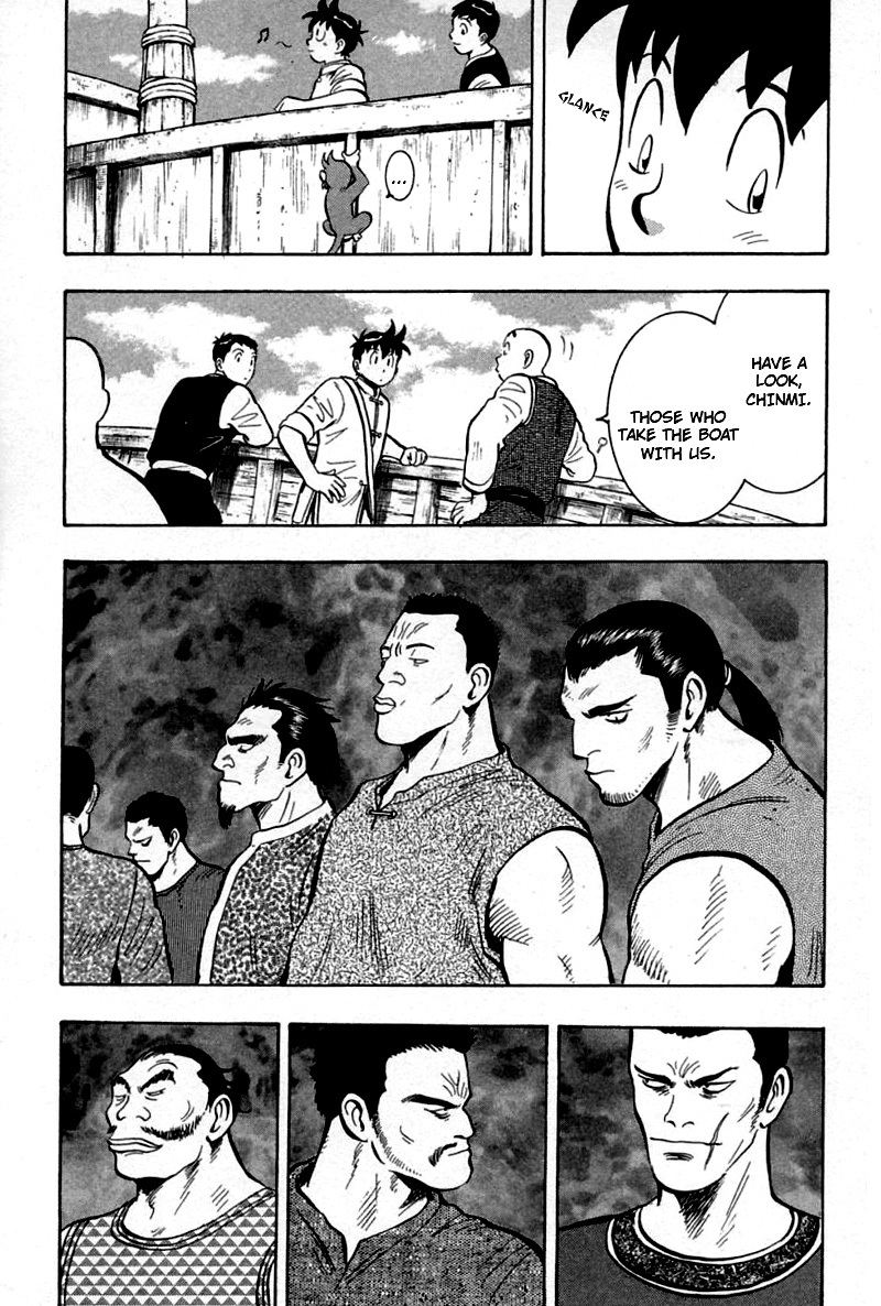 Shin Tekken Chinmi Chapter 56 page 35 - Chapter 56: To Gunsen Island