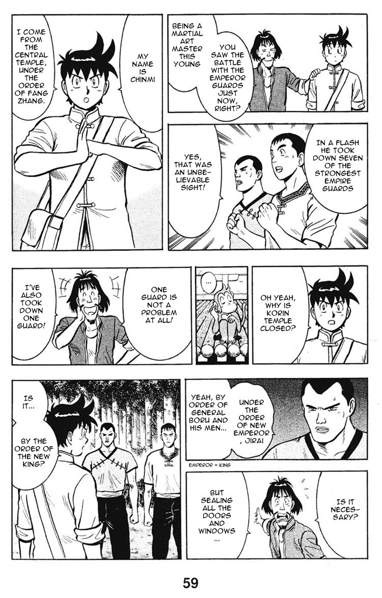 Shin Tekken Chinmi Chapter 6 page 9 - Chapter 6: The Closing of Korin Temple
