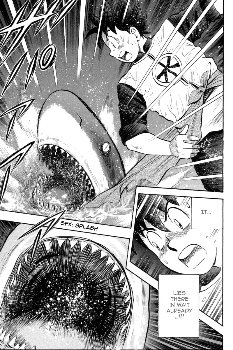 Shin Tekken Chinmi Chapter 63 page 12 - Chapter 63: Struggle to Death in the Sea