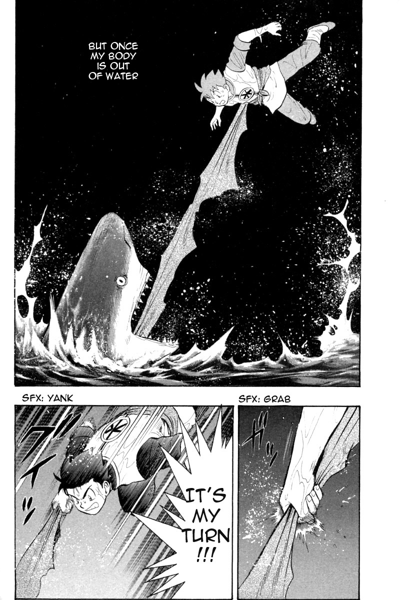 Shin Tekken Chinmi Chapter 63 page 13 - Chapter 63: Struggle to Death in the Sea
