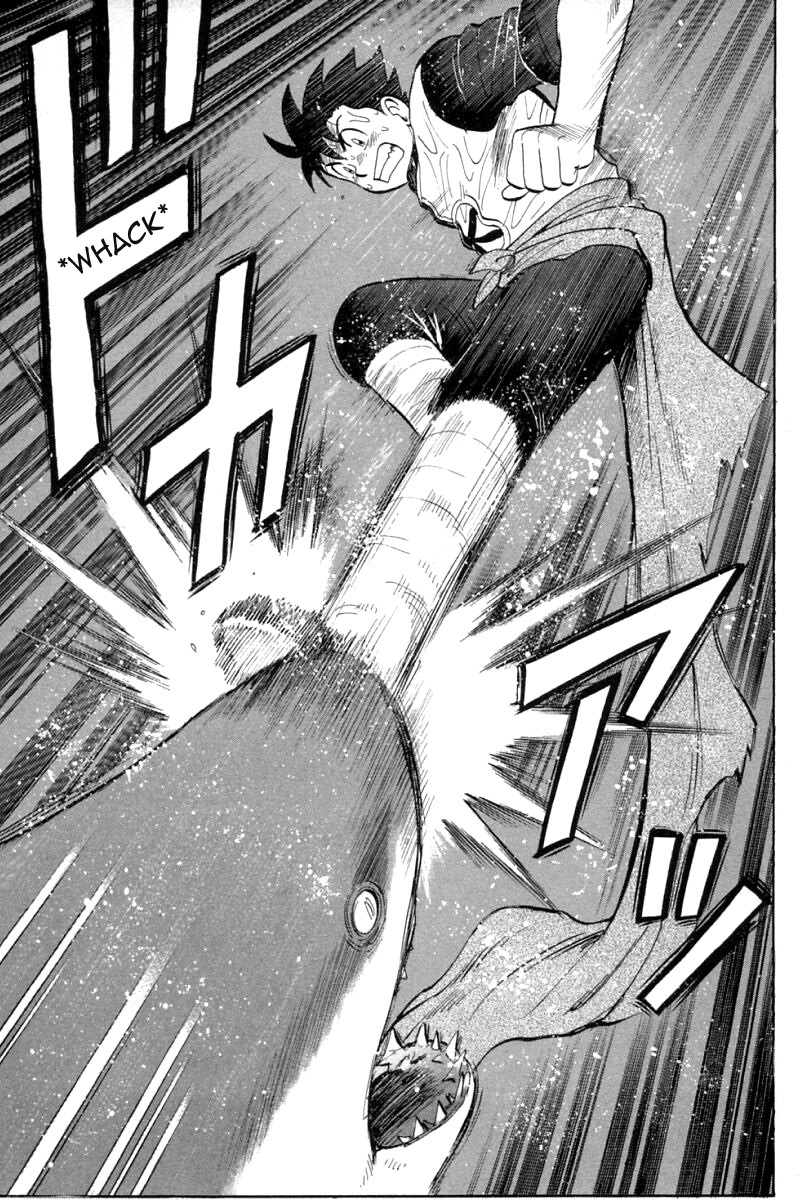 Shin Tekken Chinmi Chapter 63 page 14 - Chapter 63: Struggle to Death in the Sea