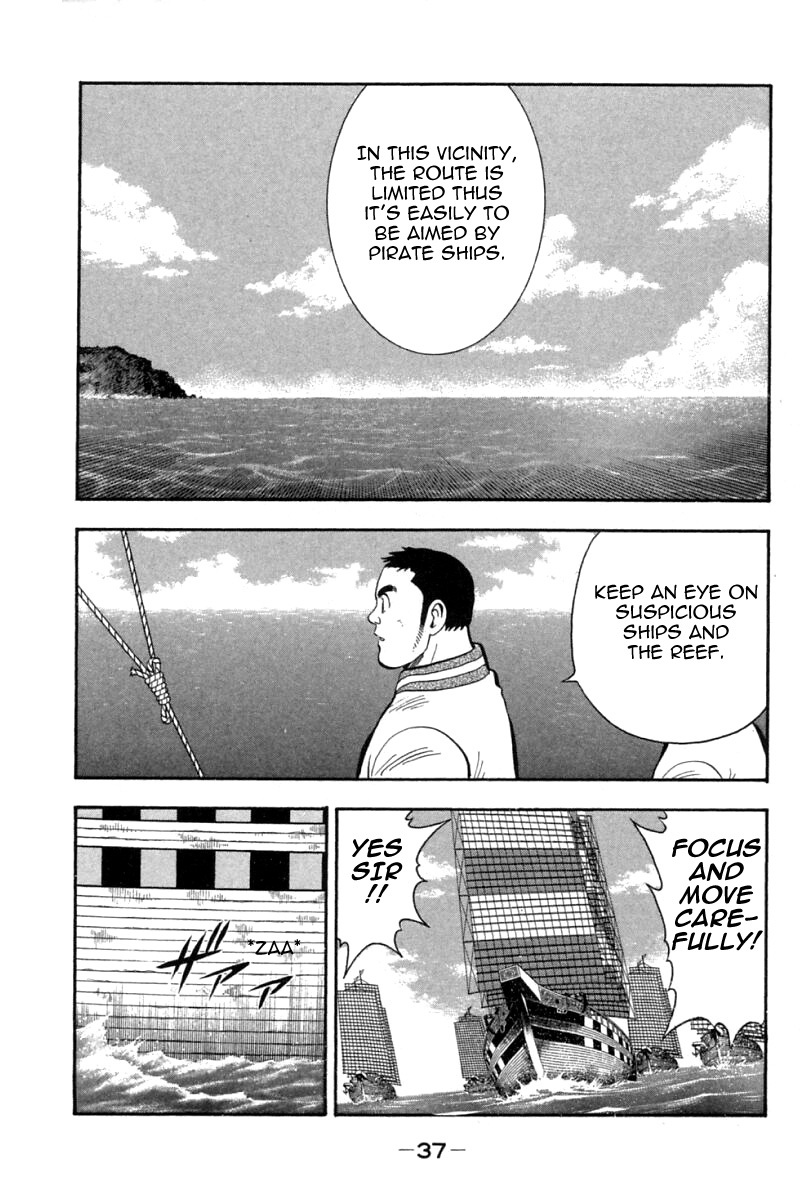 Shin Tekken Chinmi Chapter 64 page 36 - Chapter 64: Chouryuu Moves!!