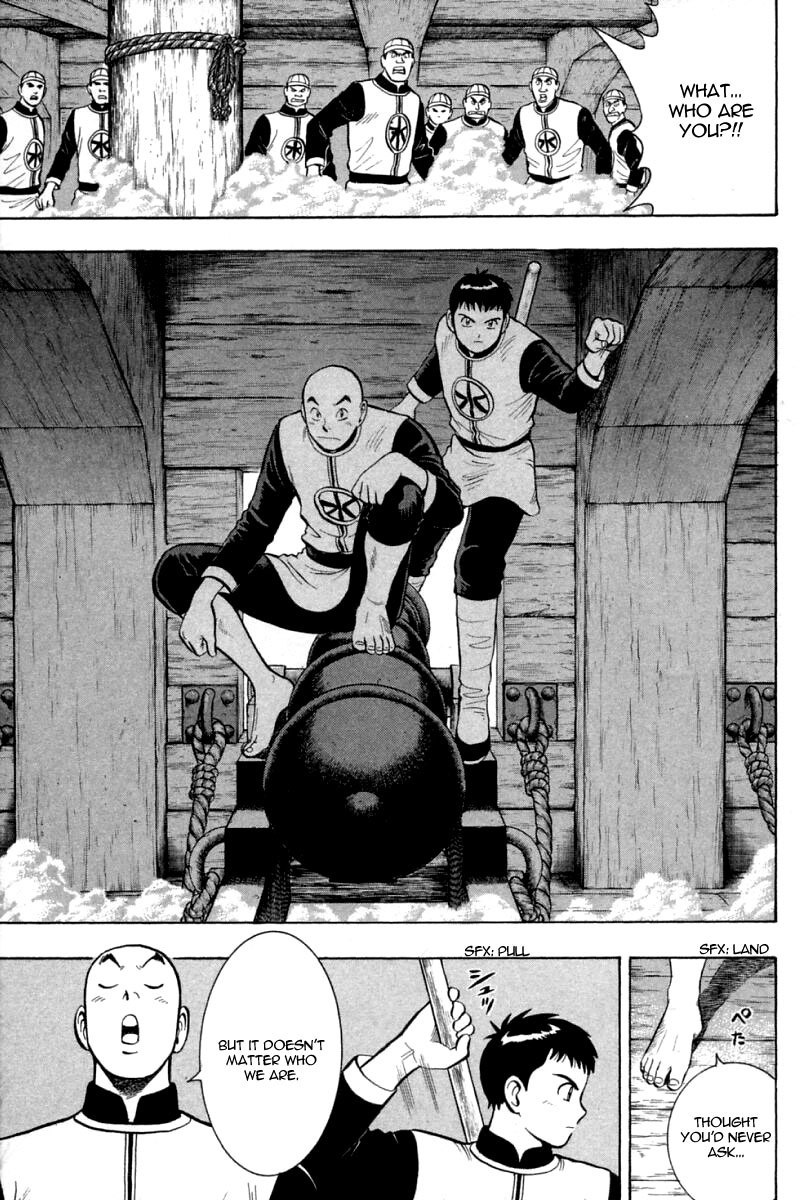 Shin Tekken Chinmi Chapter 67 page 32 - Chapter 67: Sink the Pirate Ships!