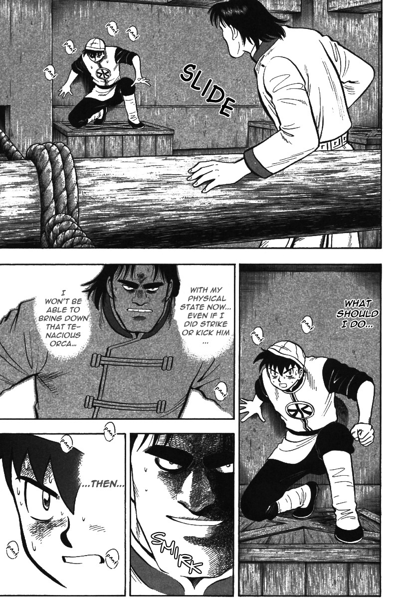 Shin Tekken Chinmi Chapter 69 page 17 - Chapter 69: Knock Down That Orca!!