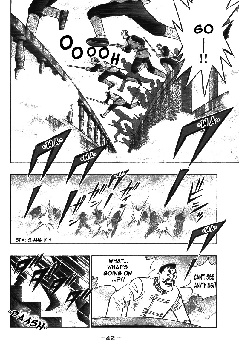 Shin Tekken Chinmi Chapter 69 page 42 - Chapter 69: Knock Down That Orca!!