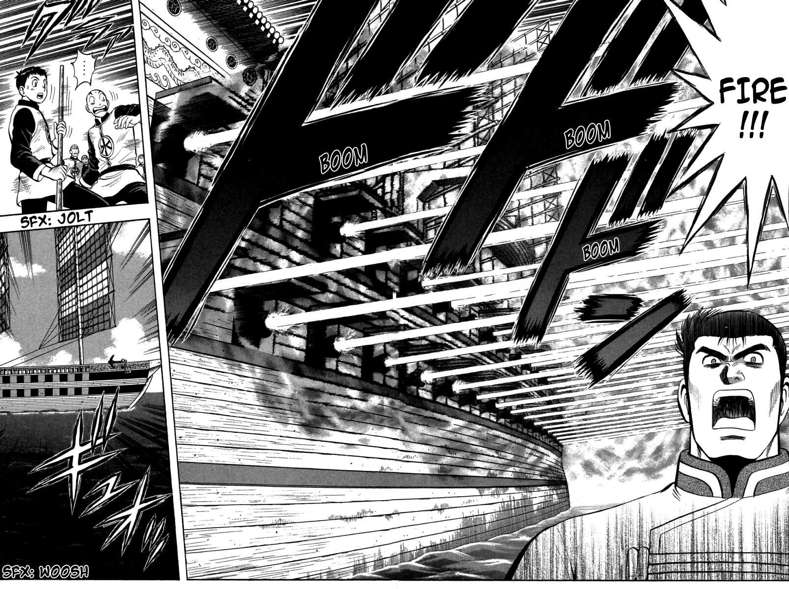 Shin Tekken Chinmi Chapter 72 page 11 - Chapter 72: Chouryuu's Warship Hammered?!