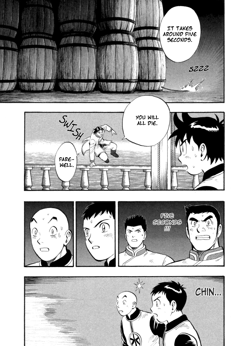 Shin Tekken Chinmi Chapter 74 page 34 - Chapter 74: Flagship's Big Explosion?!