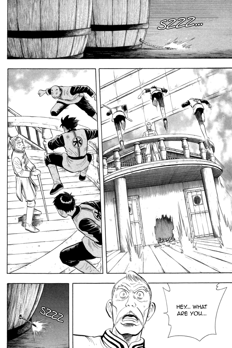 Shin Tekken Chinmi Chapter 74 page 36 - Chapter 74: Flagship's Big Explosion?!