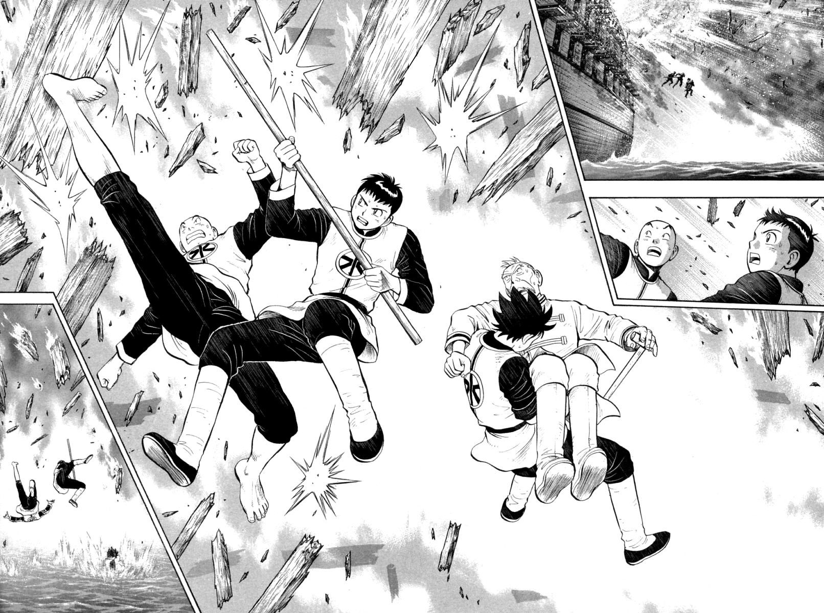 Shin Tekken Chinmi Chapter 75 page 5 - Chapter 75: Explosion, and then Counter-Attack