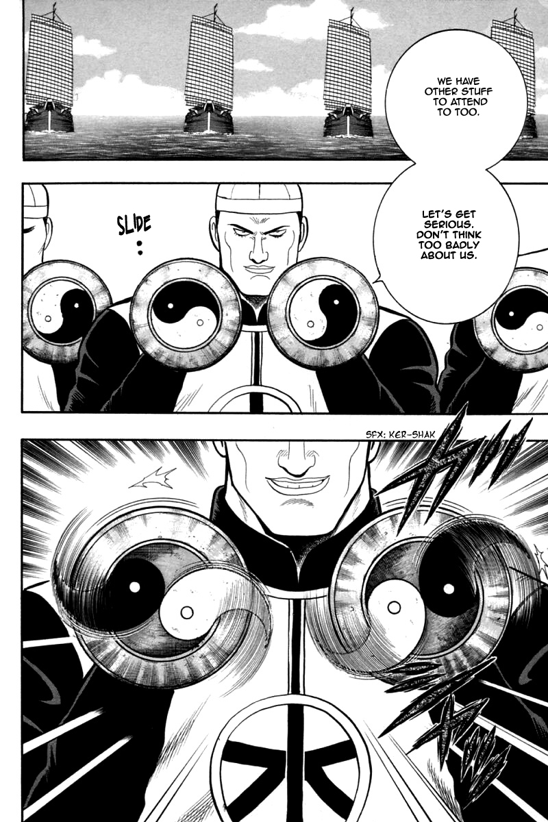 Shin Tekken Chinmi Chapter 80 page 37 - Chapter 80: Decisive Battle Aboard the Flagship