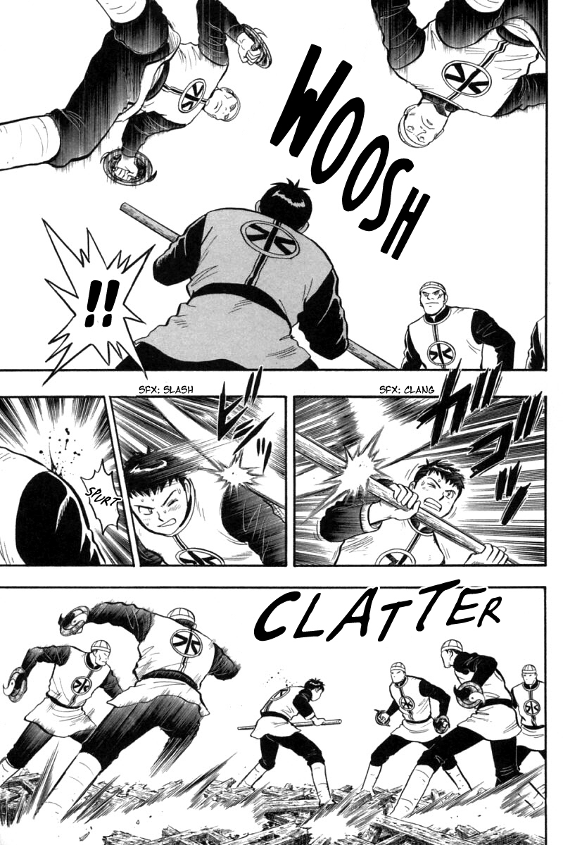 Shin Tekken Chinmi Chapter 81 page 23 - Chapter 81: The Mennace of Bladed Shields