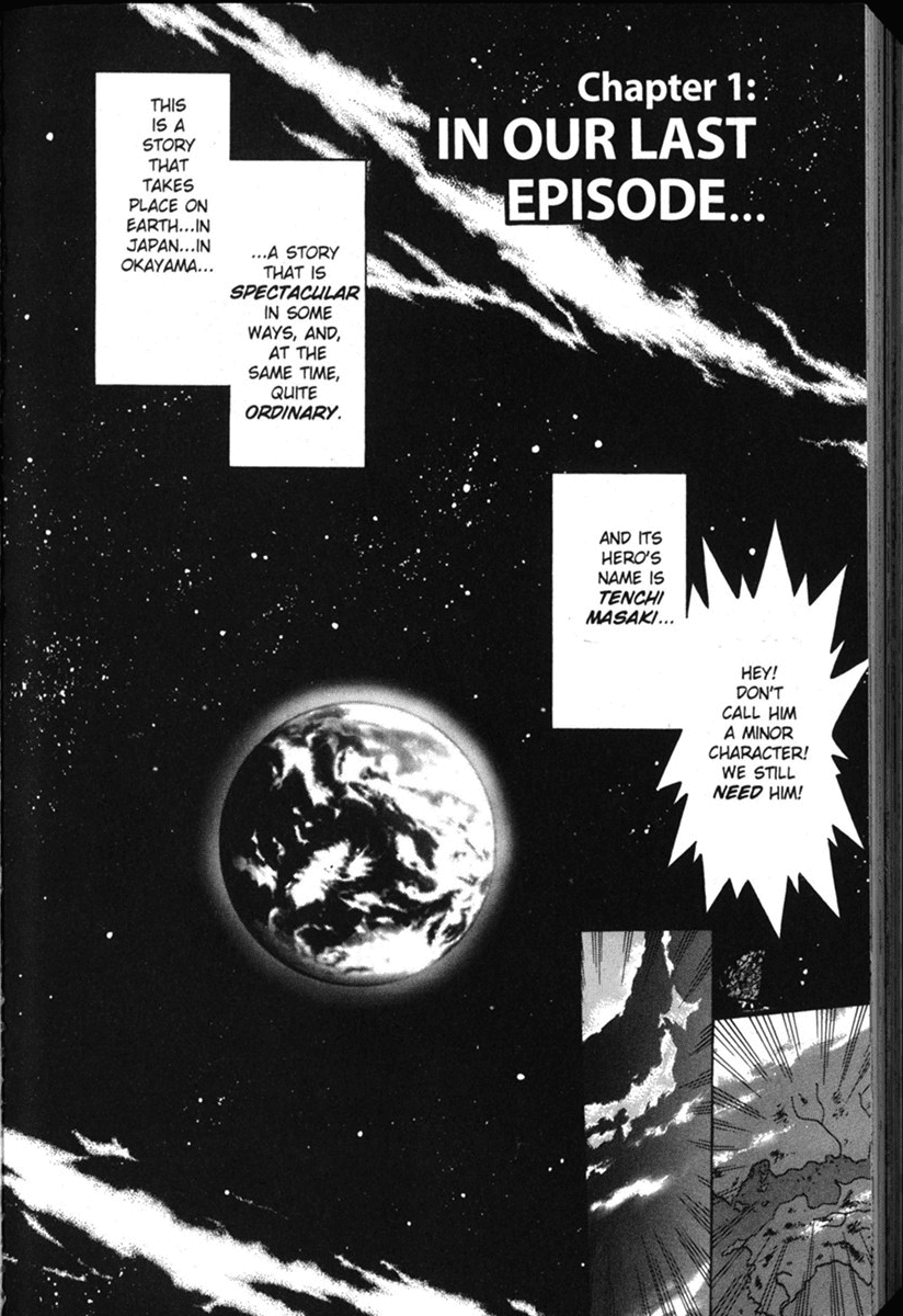 Shin Tenchi Muyo Chapter 1.1 page 5 - Vol.1 Chapter 1: In Our Last Episode...