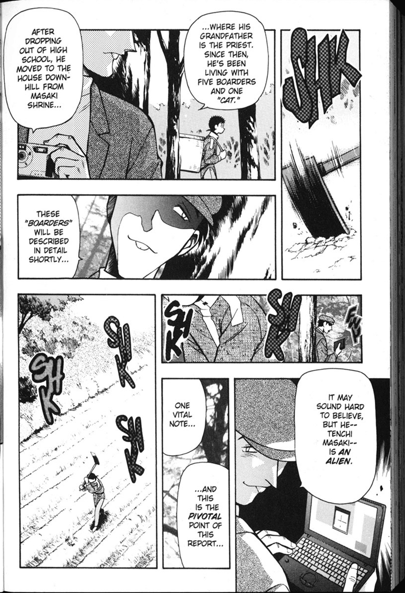 Shin Tenchi Muyo Chapter 1.1 page 7 - Vol.1 Chapter 1: In Our Last Episode...