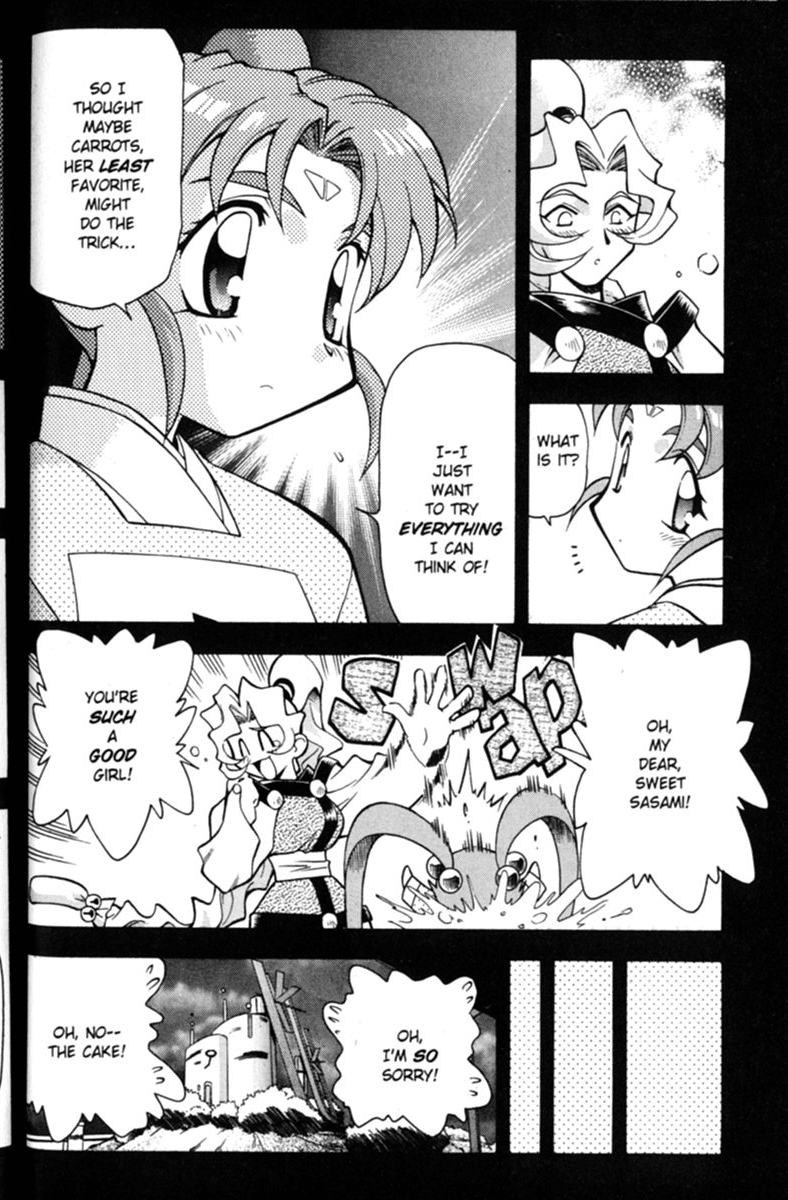 Shin Tenchi Muyo Chapter 1.4 page 21 - Vol.1 Chapter 4: A Carrot A Day