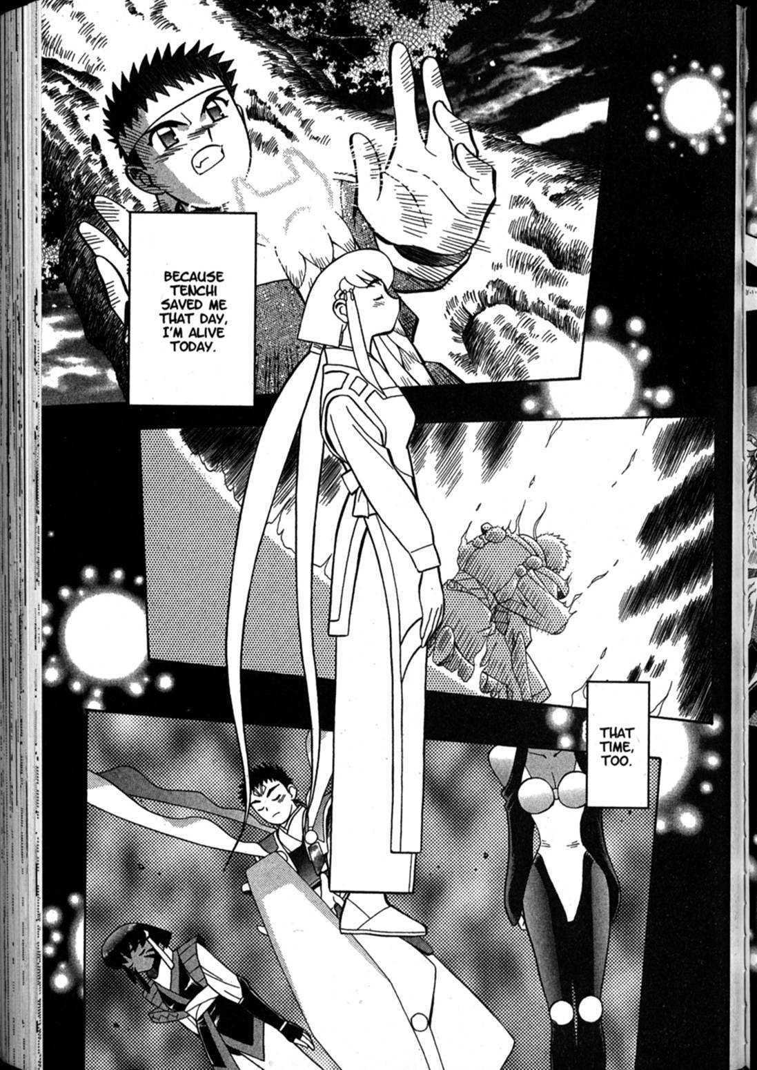 Shin Tenchi Muyo Chapter 10.3 page 22 - Vol.10 Chapter 3: Frank Advice