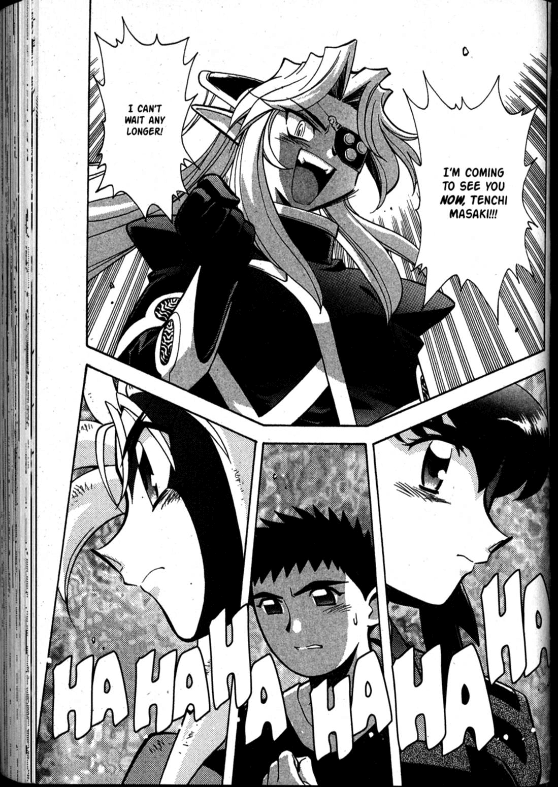 Shin Tenchi Muyo Chapter 10.3 page 30 - Vol.10 Chapter 3: Frank Advice