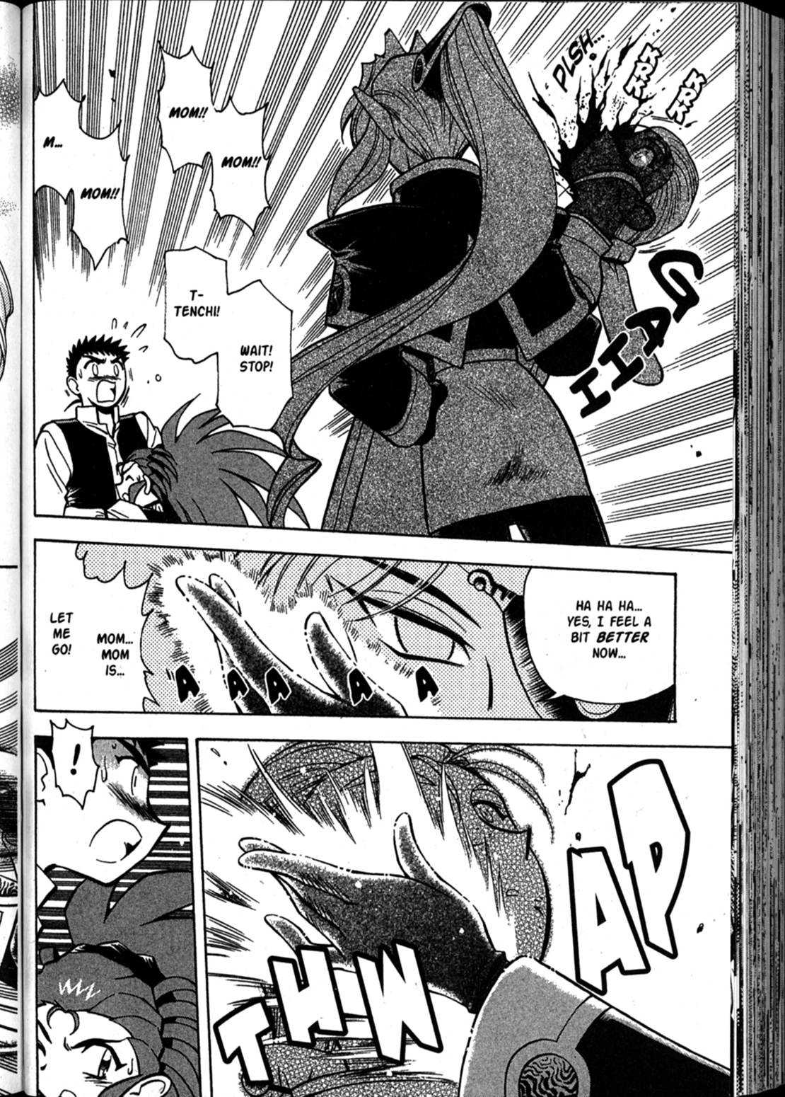 Shin Tenchi Muyo Chapter 10.4 page 14 - Vol.10 Chapter 4: Scapegoat