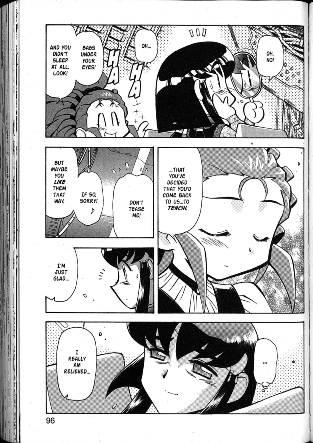 Shin Tenchi Muyo Chapter 10.4 page 2 - Vol.10 Chapter 4: Scapegoat