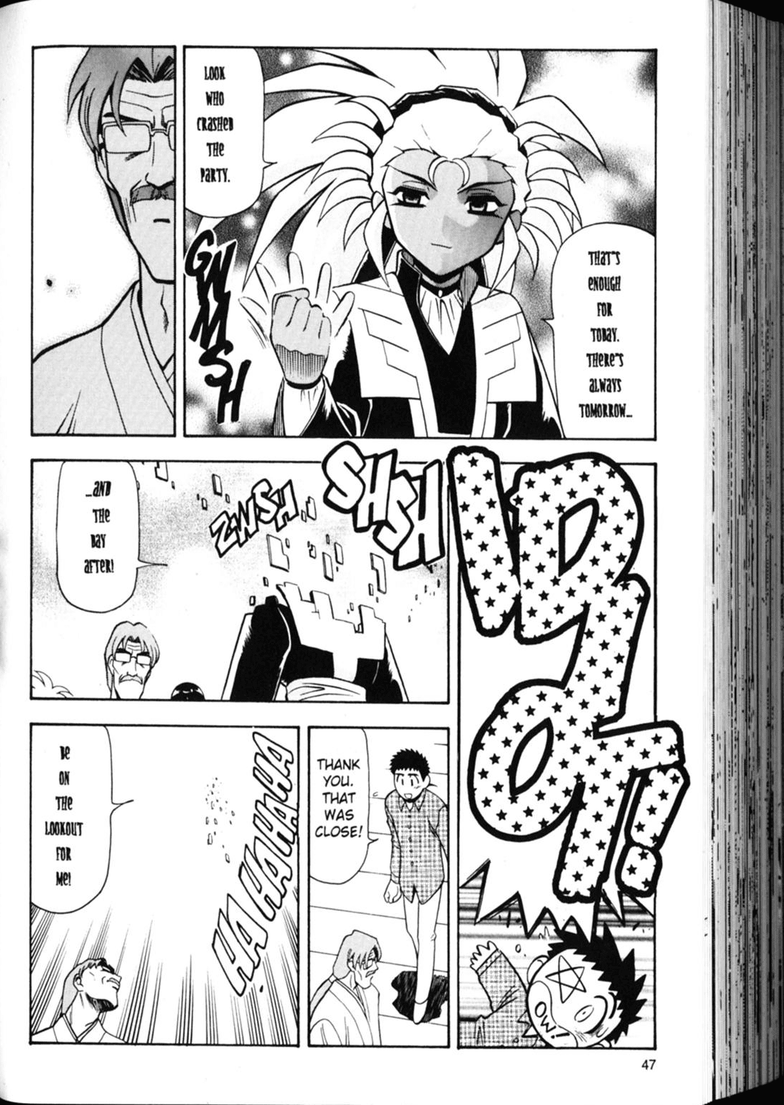 Shin Tenchi Muyo Chapter 3.2 page 19 - Vol.3 Chapter 2: Step Aside