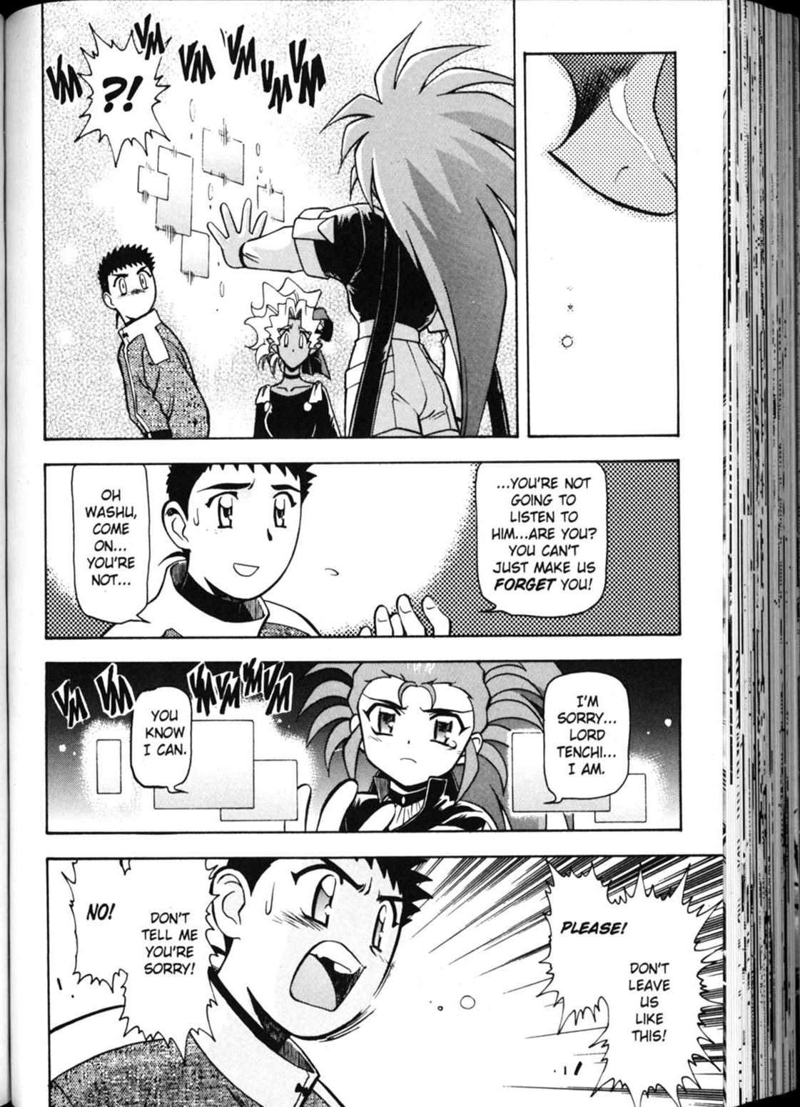 Shin Tenchi Muyo Chapter 3.3 page 27 - Vol.3 Chapter 3: A Day in the Life