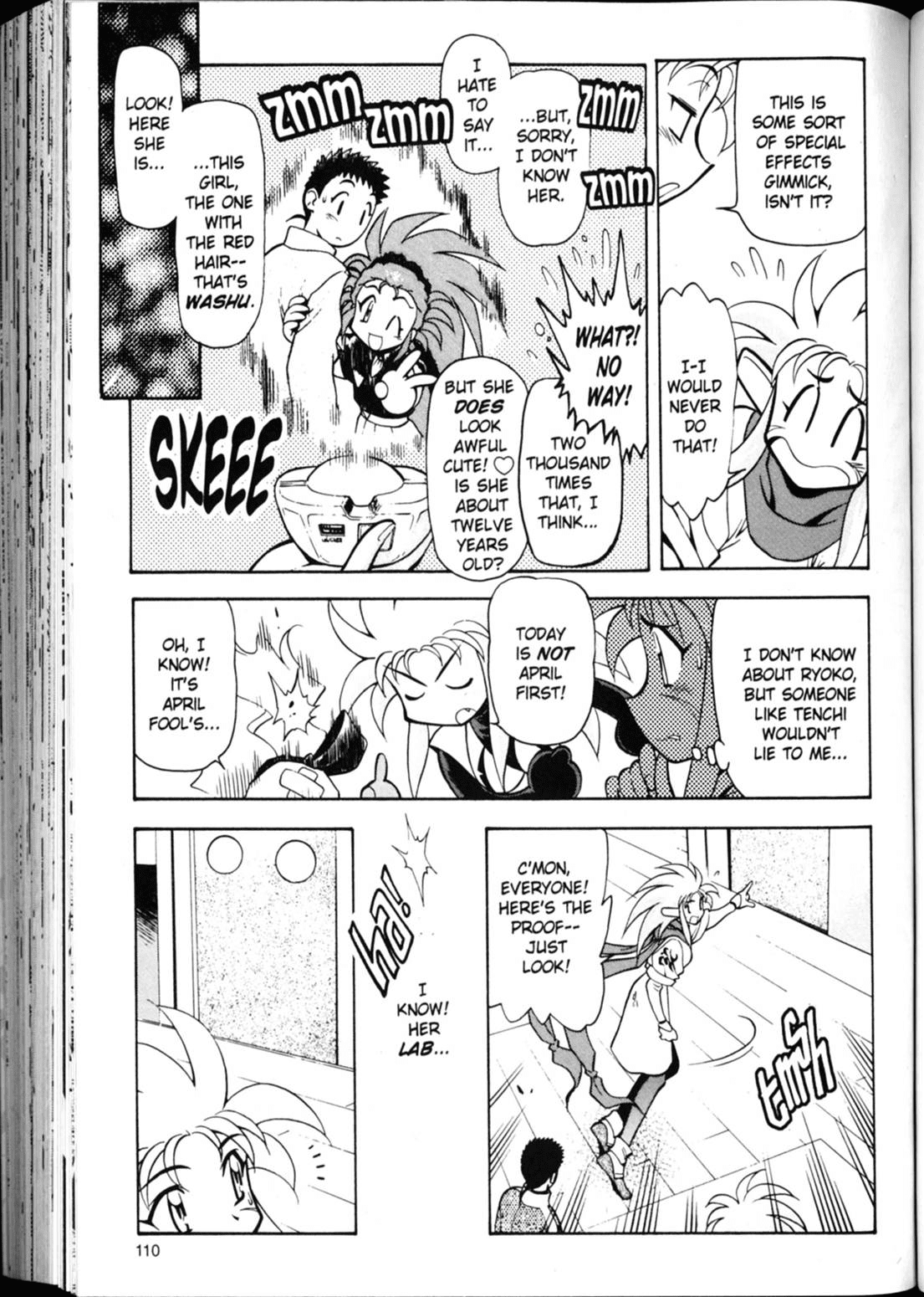 Shin Tenchi Muyo Chapter 3.4 page 22 - Vol.3 Chapter 4: More than a Memory