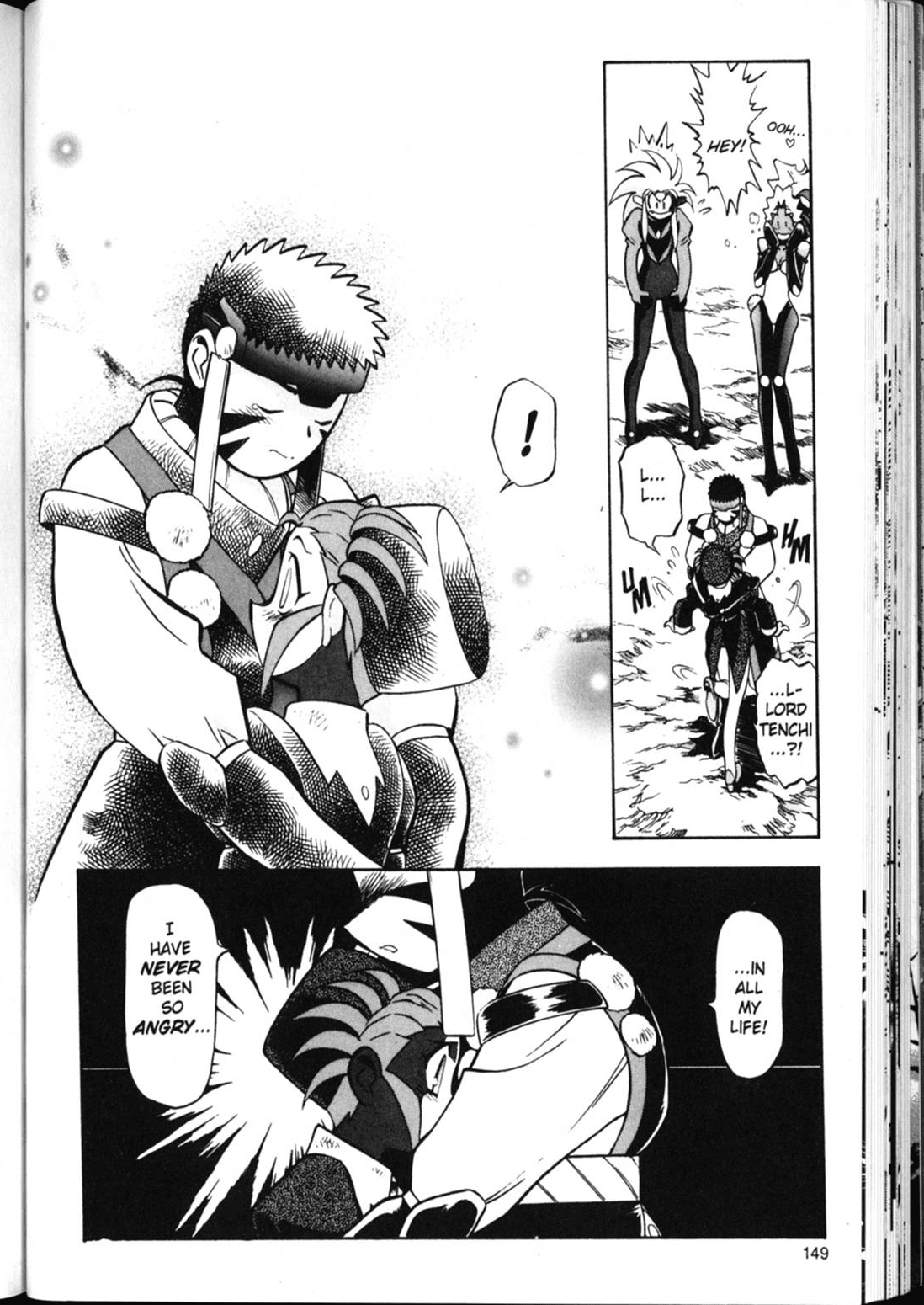 Shin Tenchi Muyo Chapter 3.5 page 28 - Vol.3 Chapter 5: Assemble