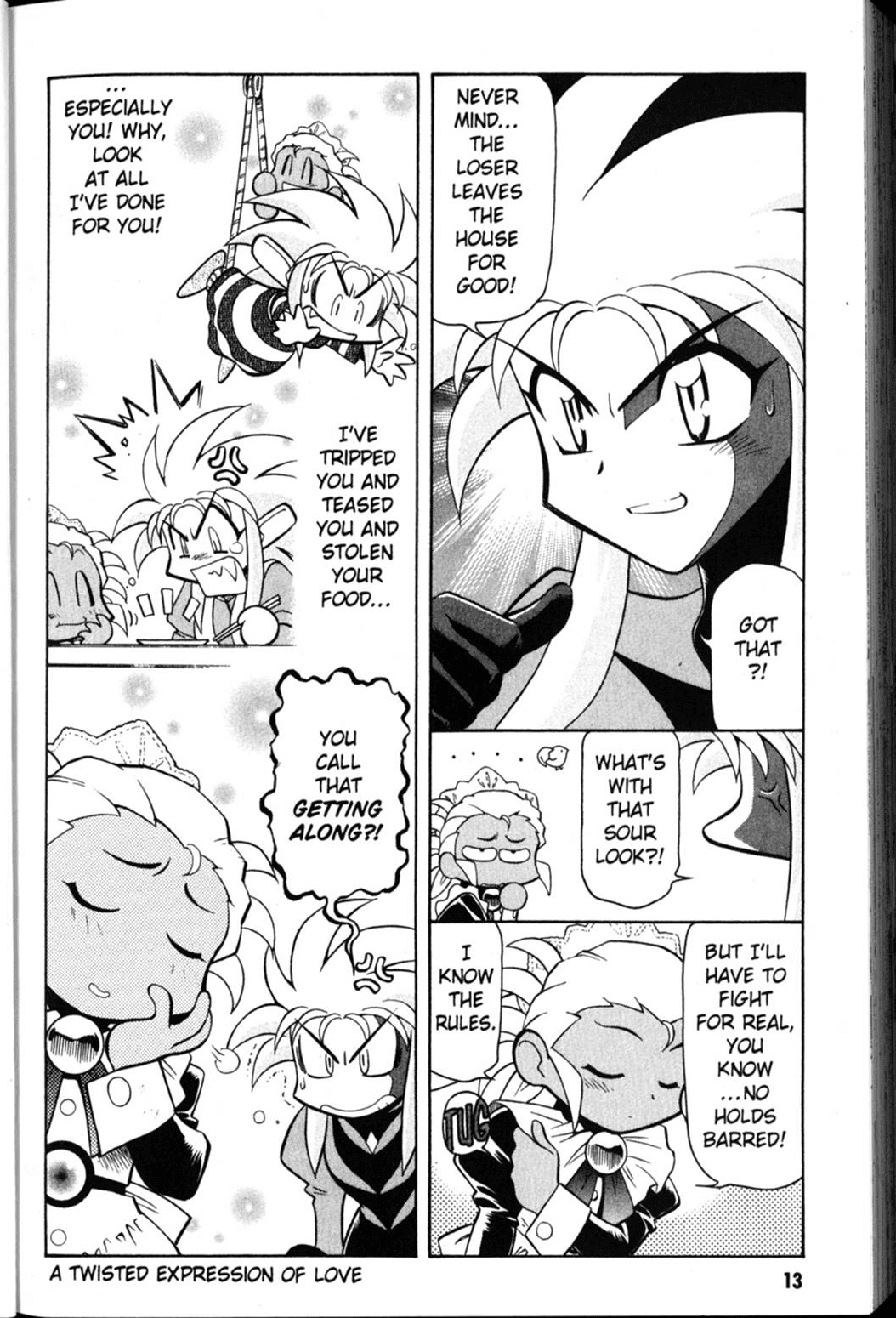 Shin Tenchi Muyo Chapter 4.1 page 15 - Vol.4 Chapter 1: Stubborn