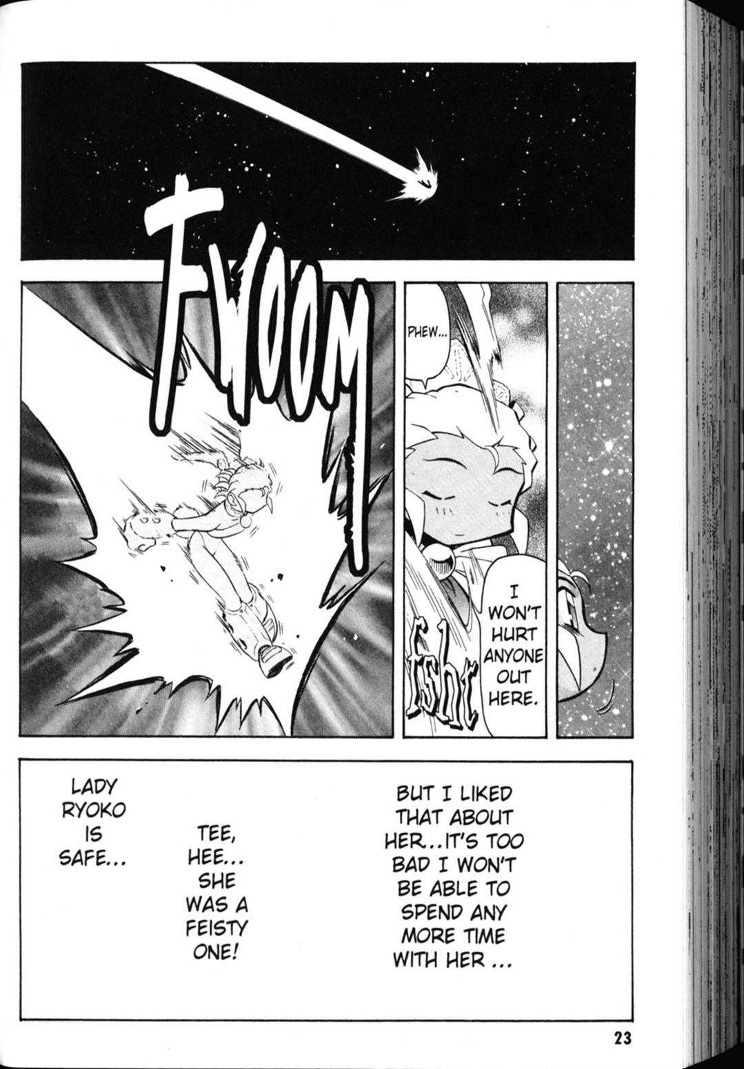 Shin Tenchi Muyo Chapter 4.1 page 25 - Vol.4 Chapter 1: Stubborn