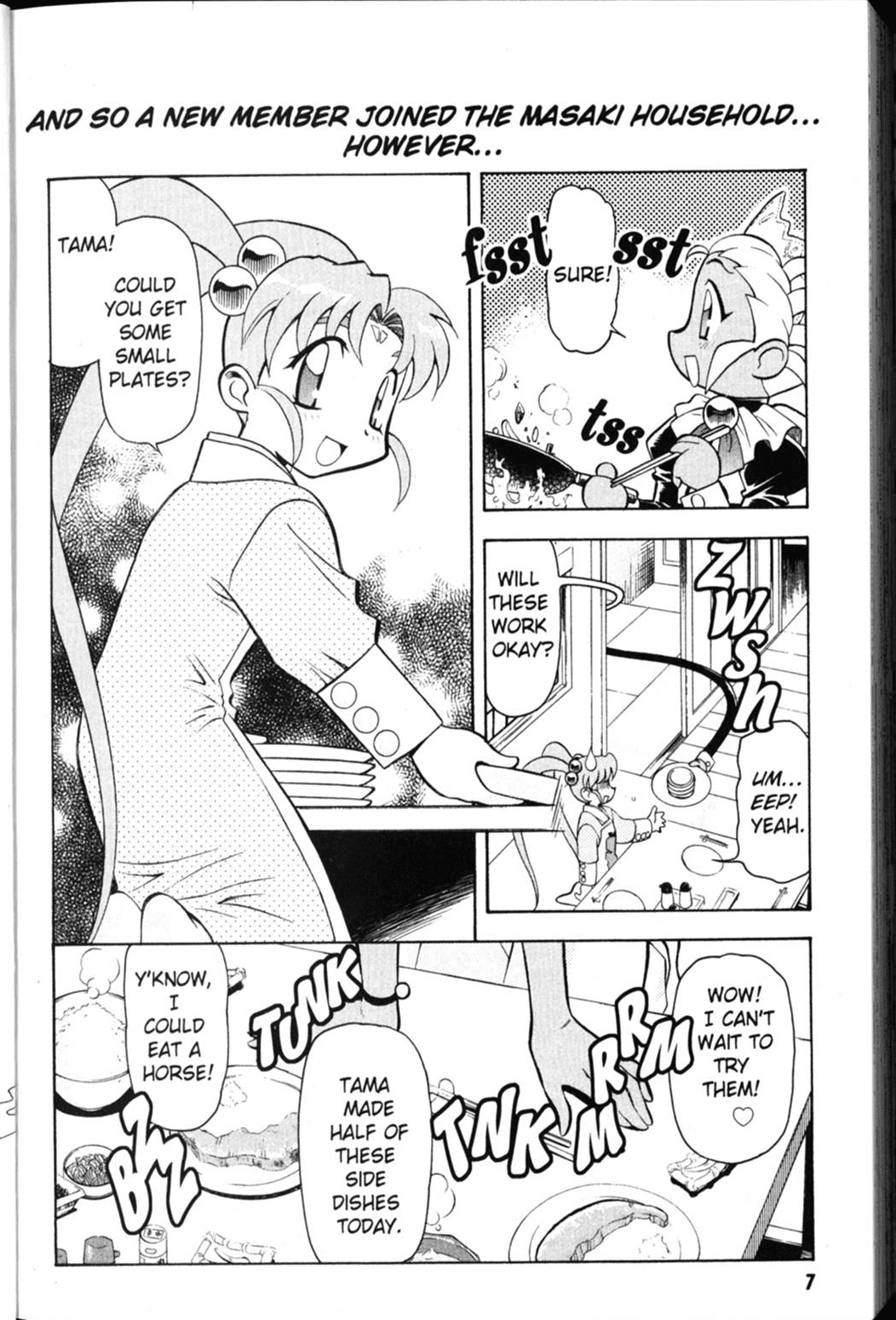 Shin Tenchi Muyo Chapter 4.1 page 9 - Vol.4 Chapter 1: Stubborn