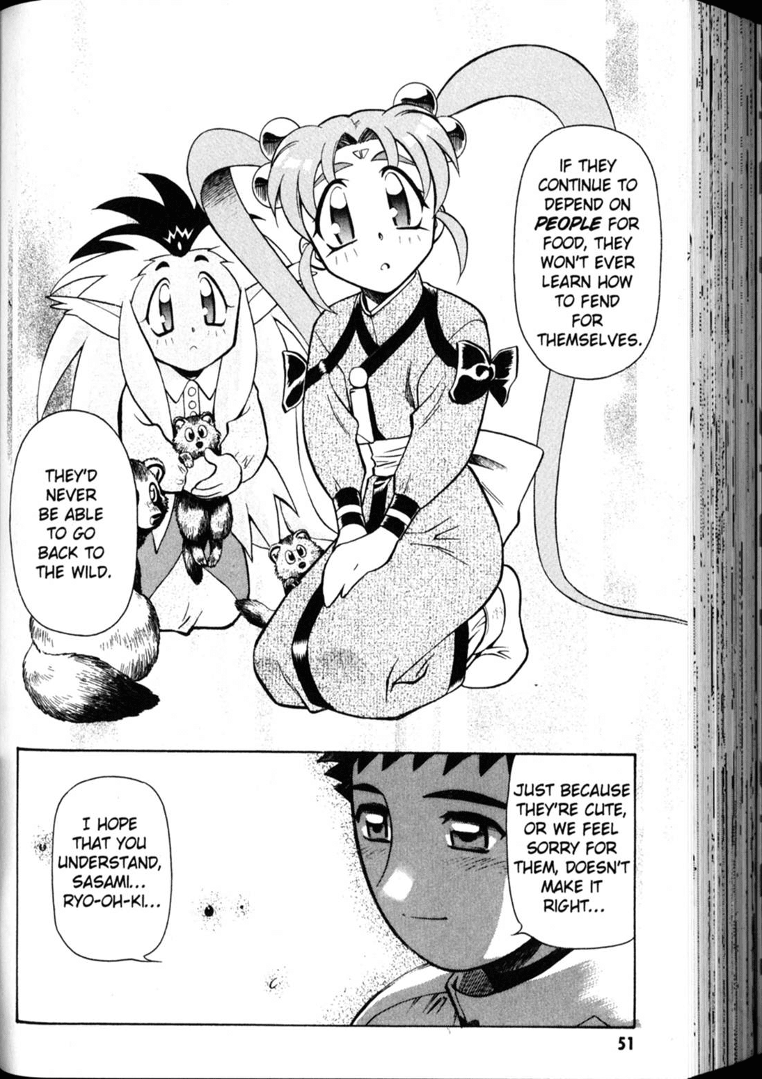 Shin Tenchi Muyo Chapter 4.2 page 21 - Vol.4 Chapter 2: Compassion
