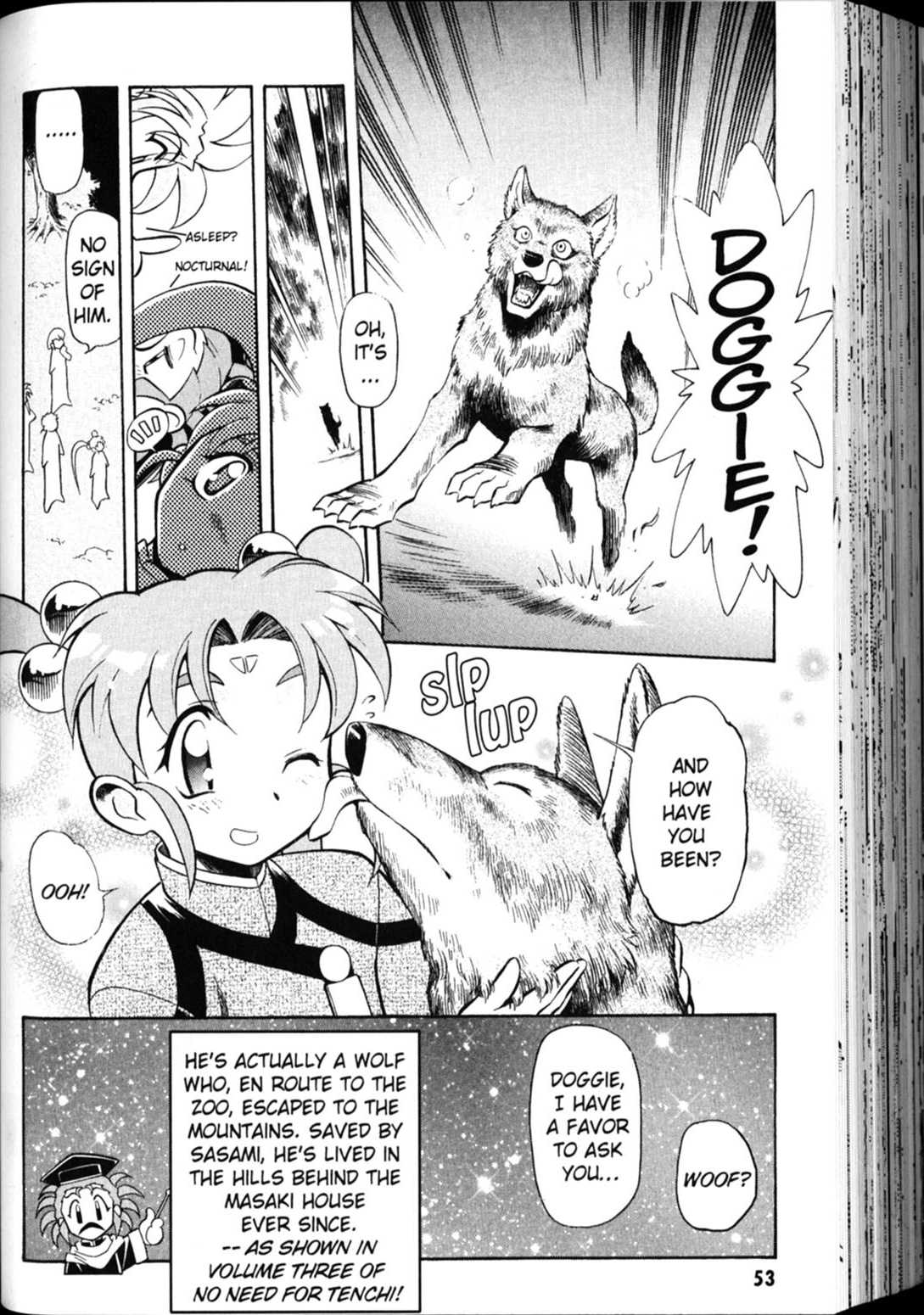 Shin Tenchi Muyo Chapter 4.2 page 23 - Vol.4 Chapter 2: Compassion