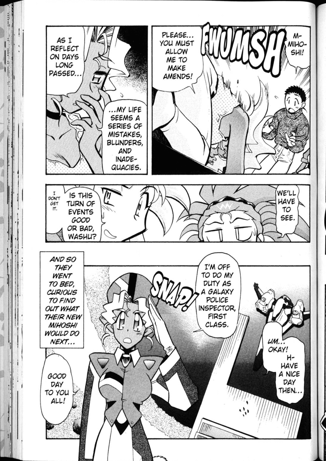 Shin Tenchi Muyo Chapter 4.3 page 6 - Vol.4 Chapter 3: Methamorphosis