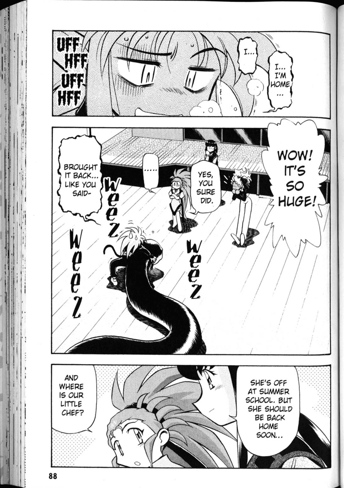 Shin Tenchi Muyo Chapter 4.4 page 12 - Vol.4 Chapter 4: Giving Thanks