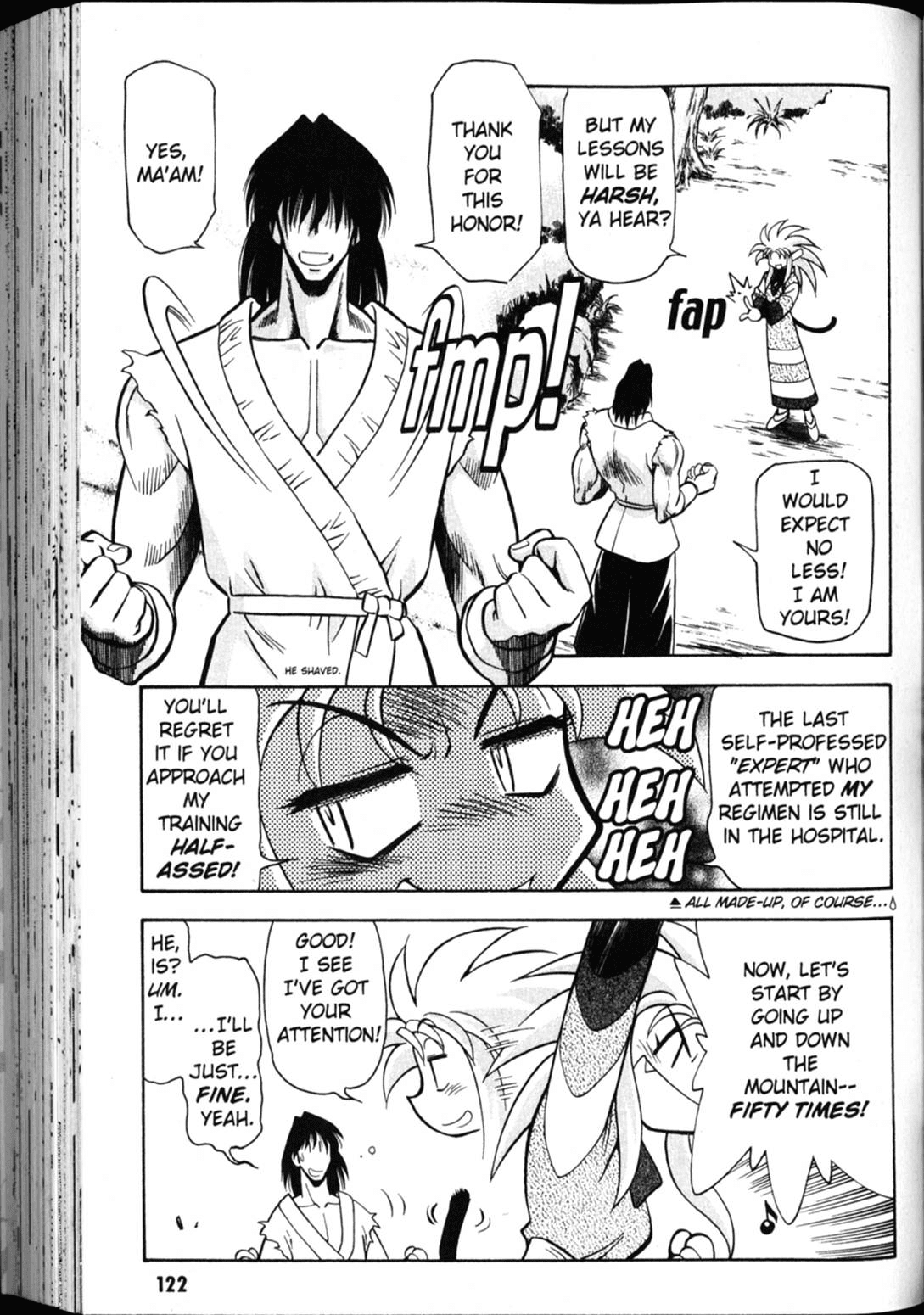 Shin Tenchi Muyo Chapter 4.6 page 10 - Vol.4 Chapter 6: Respect