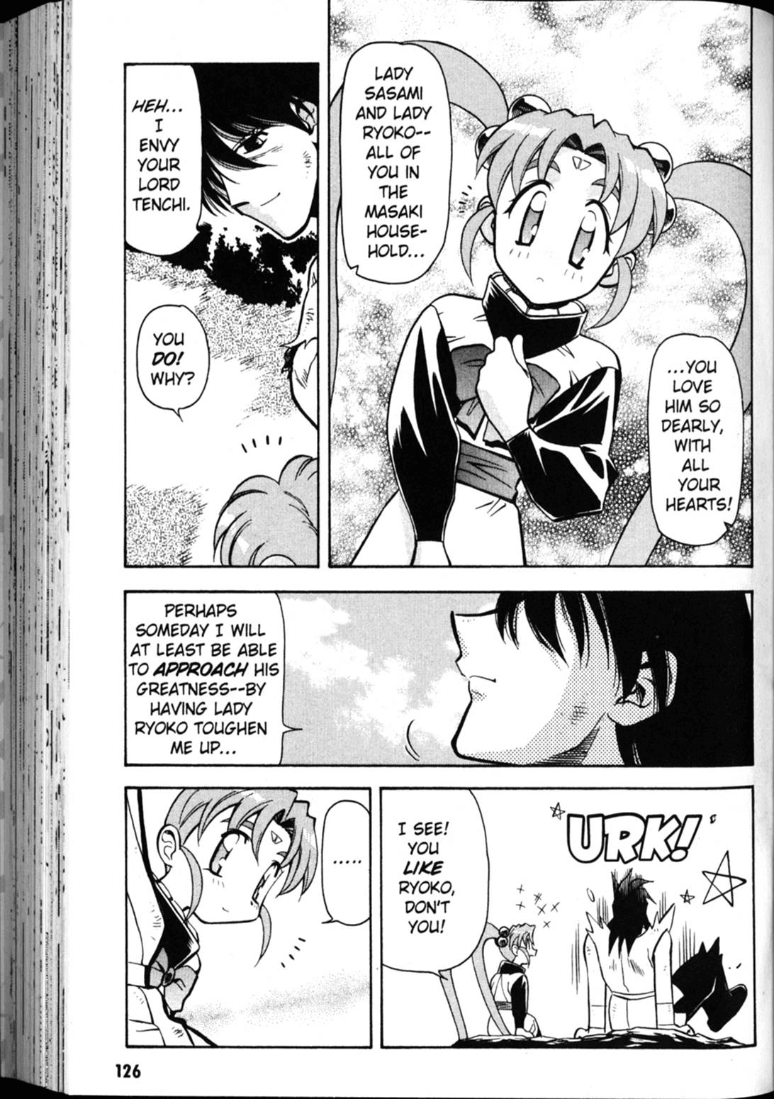 Shin Tenchi Muyo Chapter 4.6 page 14 - Vol.4 Chapter 6: Respect