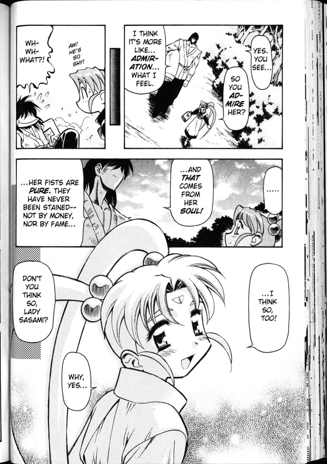 Shin Tenchi Muyo Chapter 4.6 page 15 - Vol.4 Chapter 6: Respect
